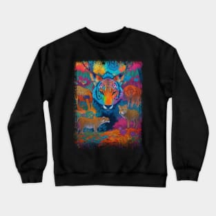 Beyond the Horizon: Exploring the World of Wildlife Crewneck Sweatshirt